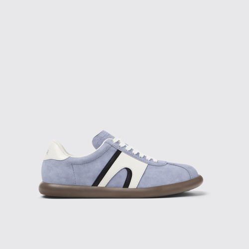 Image of Pelotas Soller Baskets en cuir multicolore pour femme.