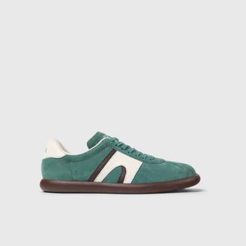 Side view of Pelotas Soller Multicolor Nubuck and Leather Sneakers for Women.