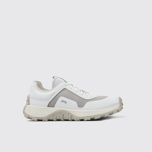 Image of Side view of Drift Trail Multicolored Textile Sneaker for Women