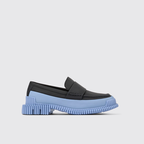 Image of Pix Mocasín de piel multicolor para mujer