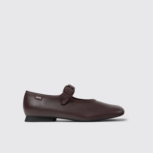 Casi Myra Weinroter Lederschuh für Damen.