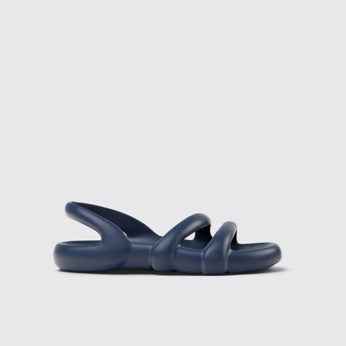 Image of Kobarah Flat Sandalias azules.