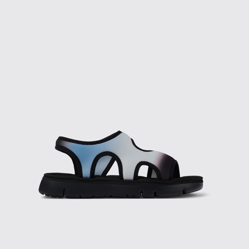 Image of Oruga Sandales en textile multicolore pour femme