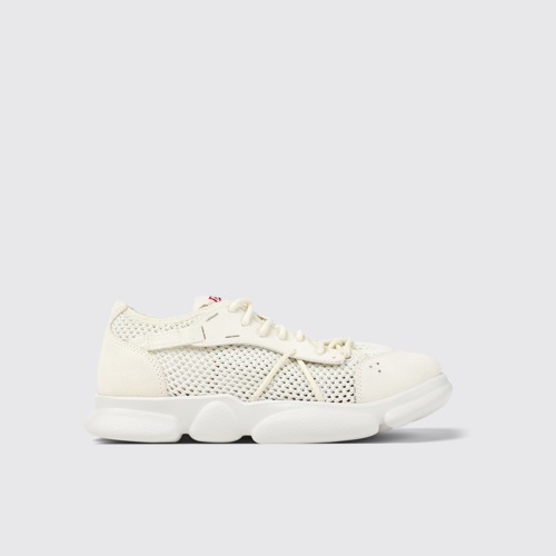 Side view of Karst White TENCEL™ & MIRIUM® Sneaker for Women