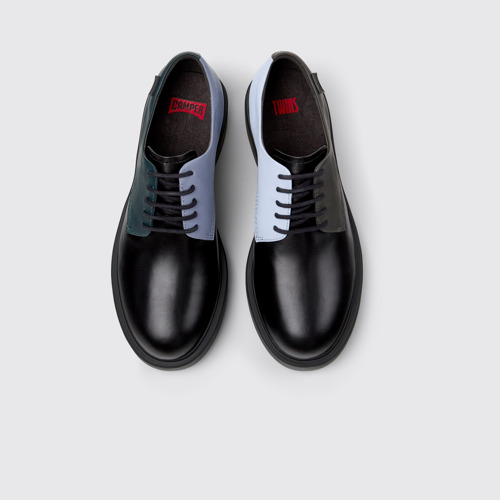 Image of Twins Chaussures en cuir multicolores pour femme