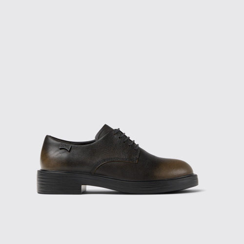 Image of Dean Zapatos de piel negra para mujer.