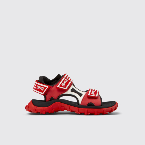 Image of Side view of Drift Trail Sandal Multicolor Leather Sandals for Women.