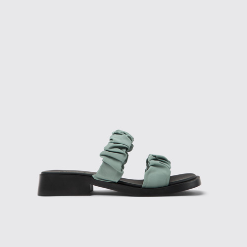 Image of Side view of Dana Green Recycled PET Women's Sandal.