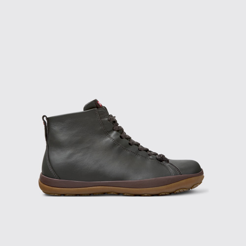 Peu Pista GM - GORE-TEX Botas de media caña grises de piel para hombre.