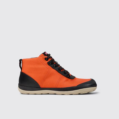 Image of Peu Pista Botines de tejido naranja para hombre