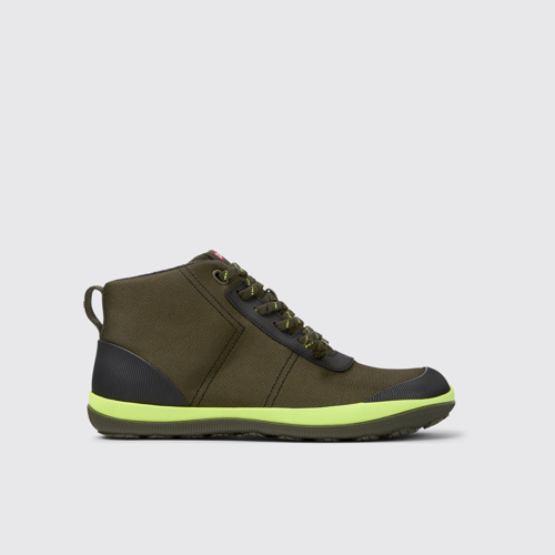 Side view of Peu Pista GM Multicolor Textile Ankle Boots for Men.