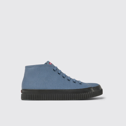 Image of Peu Roda Grauer Herrensneaker aus Recyclingbaumwolle