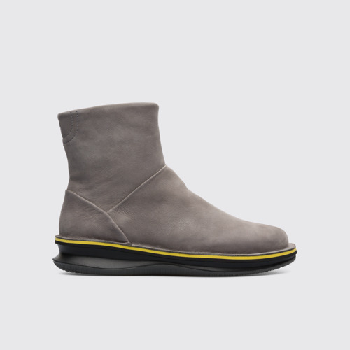 Side view of Rolling Grey Casual Shoes for Women