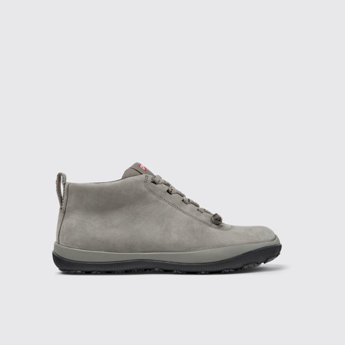 Peu Pista GM - GORE-TEX Botines de nobuk gris y tejido para mujer.