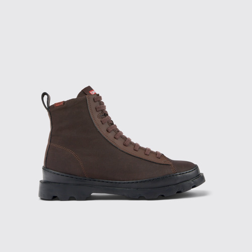 Image of Brutus PrimaLoft® Botas cafés con agujetas para mujer