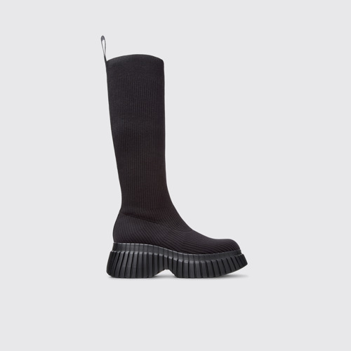 Pix BCN - TENCEL Schwarze Stiefel aus TENCEL™ Lyocell für Damen.