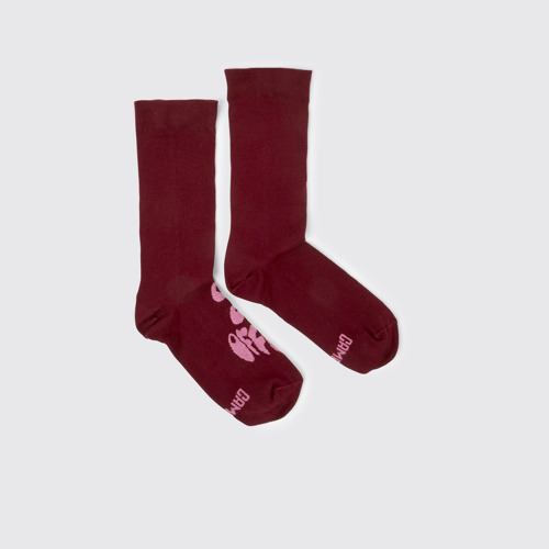 Image of Out of Office Calcetines burdeos y rosas