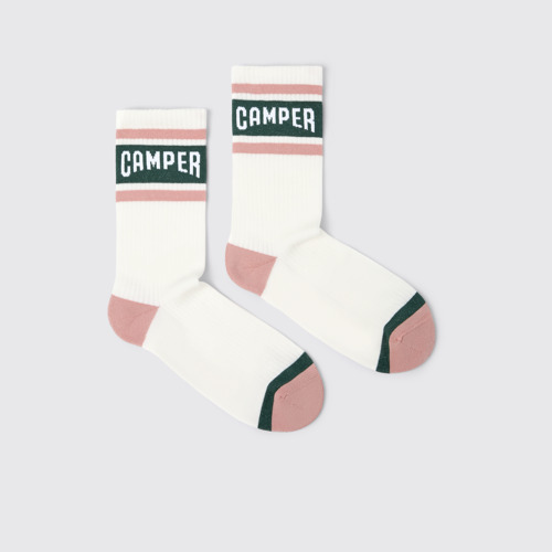 Side view of Socks Pastel-colored mid-length socks