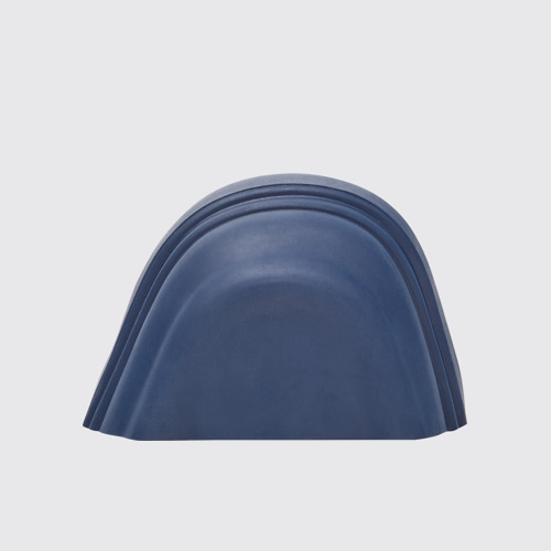 Side view of Junction Toe Caps Dark blue rubber toe caps
