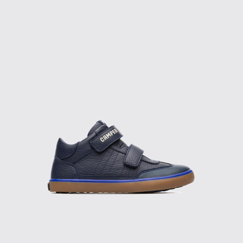 Side view of Pursuit Blue Sneakers for Kids