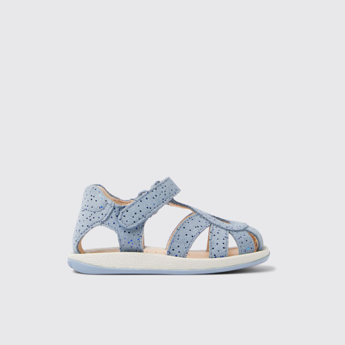 Image of Bicho Sandalias azules de nobuk para niños
