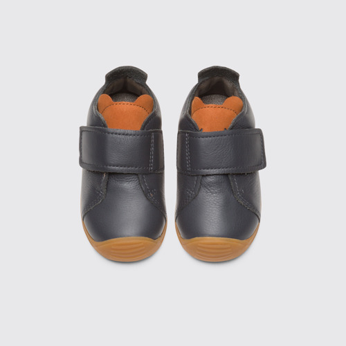 Overhead view of Twins Dark grey TWINS sneaker for boys