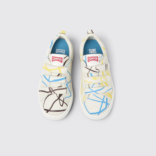 Twins Sneakers multicolores de piel para niños