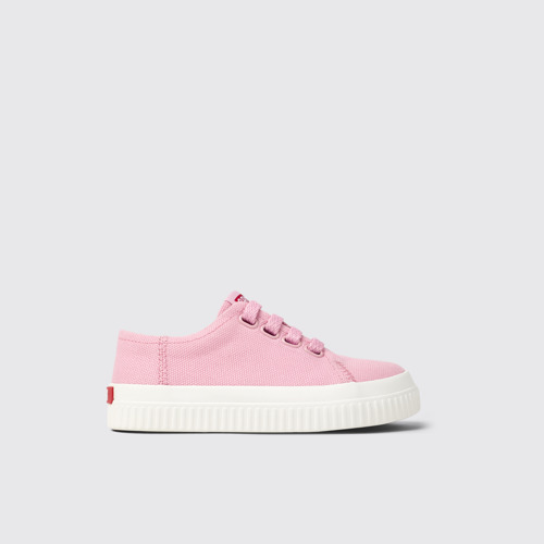 Image of Peu Roda Sneaker de tejido rosa