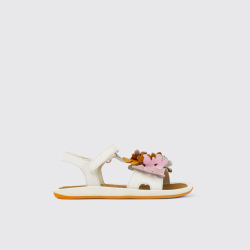 Twins Sandales en cuir multicolore