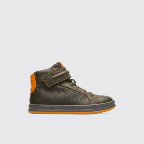Side view of Runner Multi-colored sneaker for boys