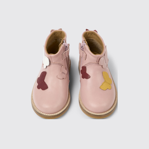 Twins Bottes en cuir multicolore
