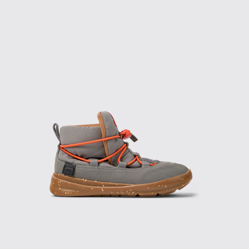 Ergo Bottines en tissu gris pour enfant