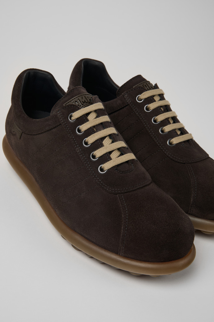 Pelotas Chaussures en nubuck gris pour homme