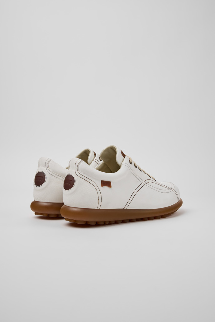 Twins Zapatos de piel blancos para hombre.