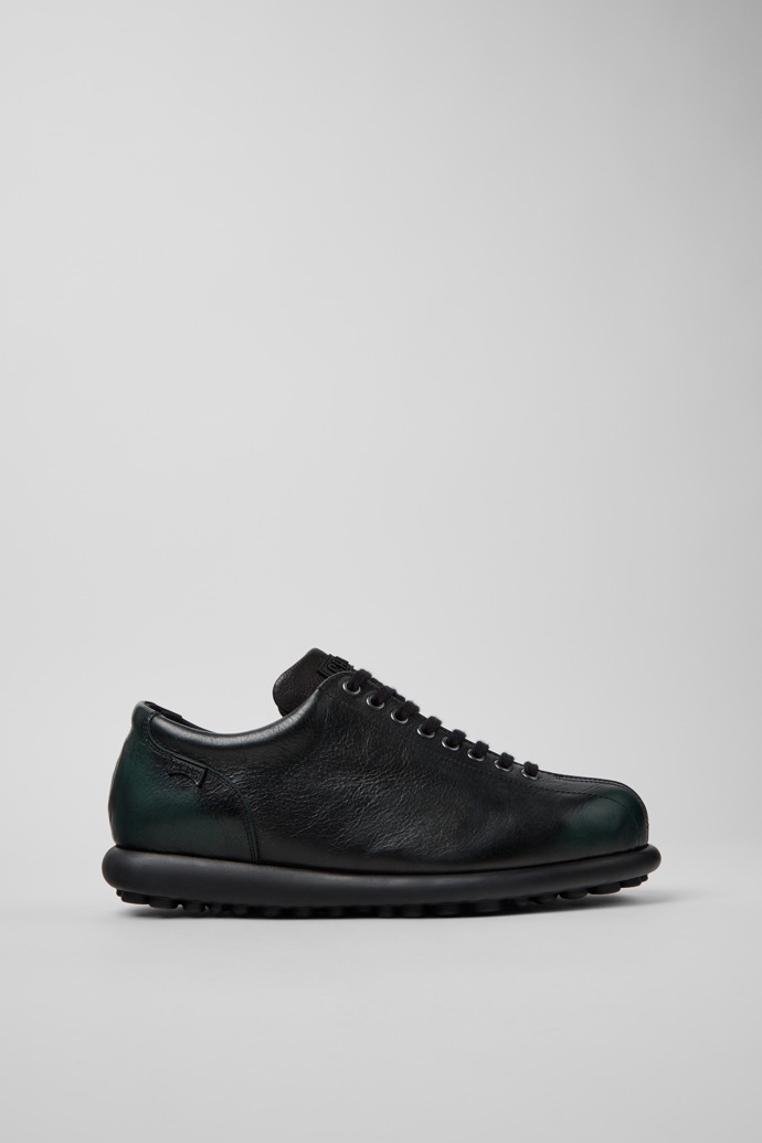 Side view of Twins Multicolor Leather Shoes for Men.