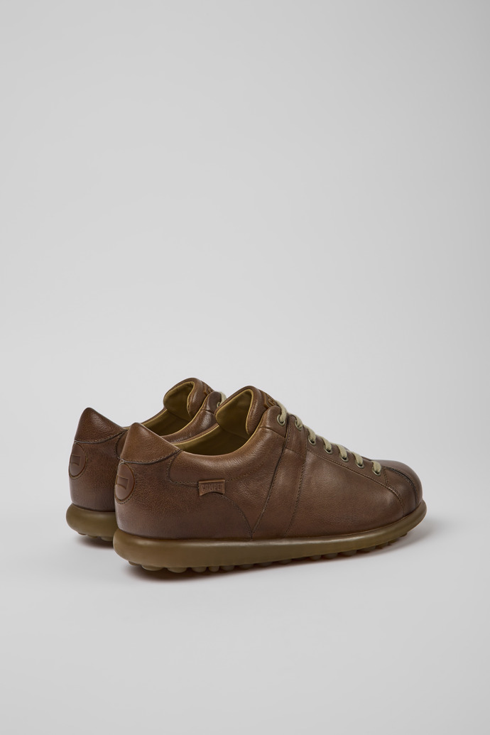 Back view of Pelotas Brown shoe for men