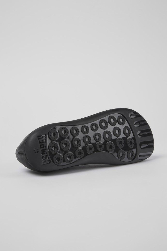 The soles of Peu Black casual shoe for men