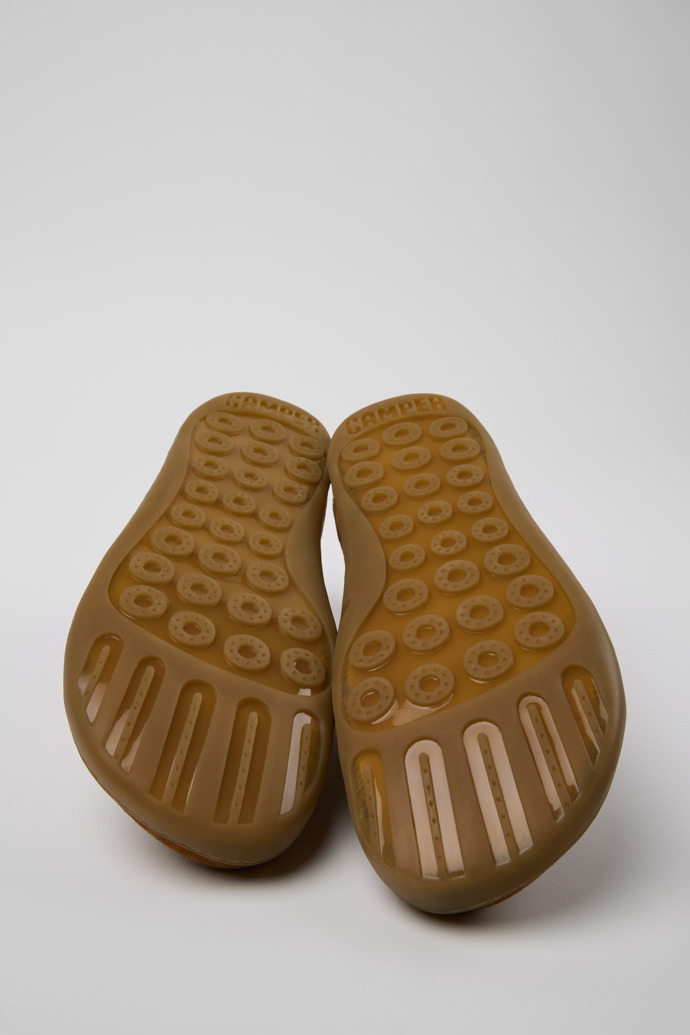 The soles of Peu Brown Nubuck Men's Shoes.