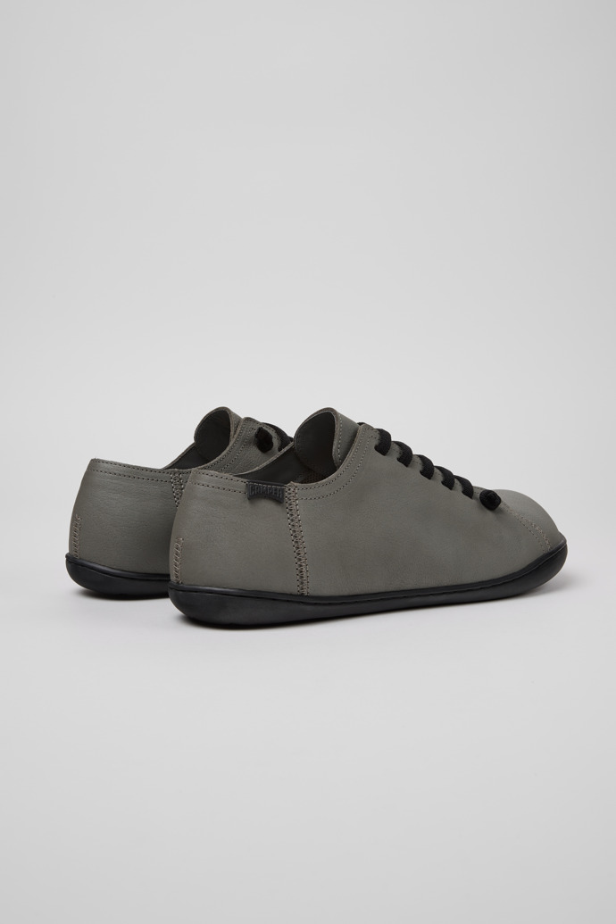 Peu Path Zapatos grises de piel para hombre.