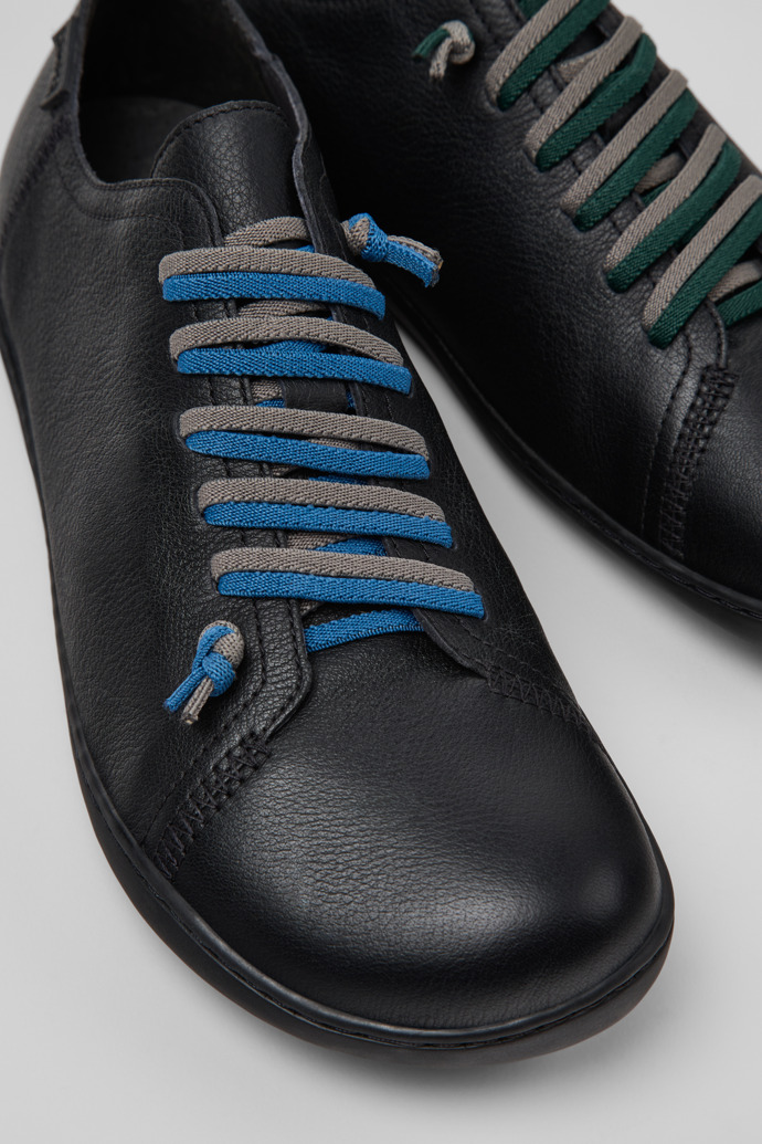 Twins Chaussures en cuir noir pour homme.
