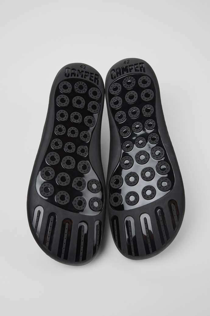 Twins Chaussures en cuir noir pour homme.