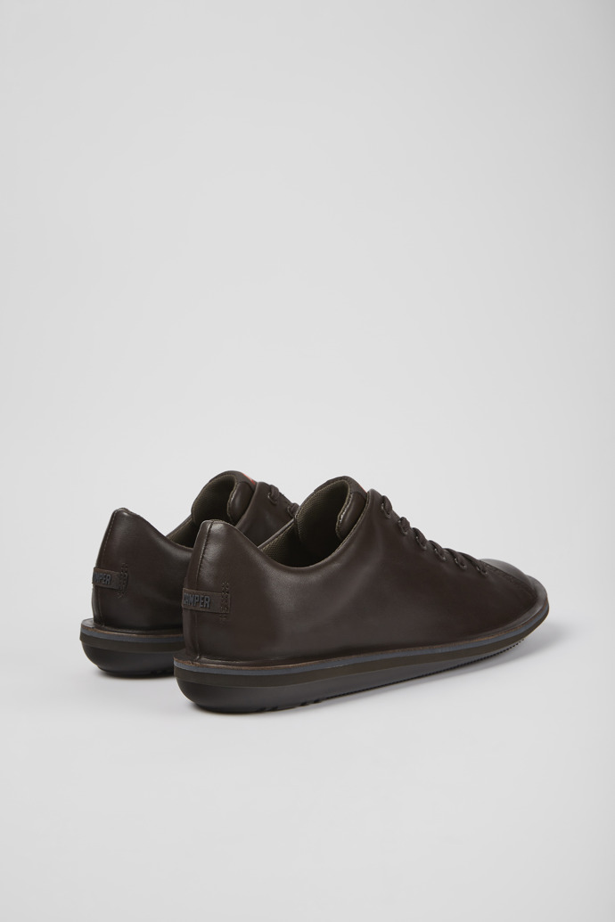 Back view of Beetle Brown Casual Shoes for Men