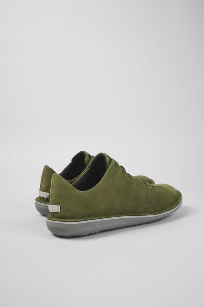 Beetle Sneaker baixa de nubuc de color verd per a home