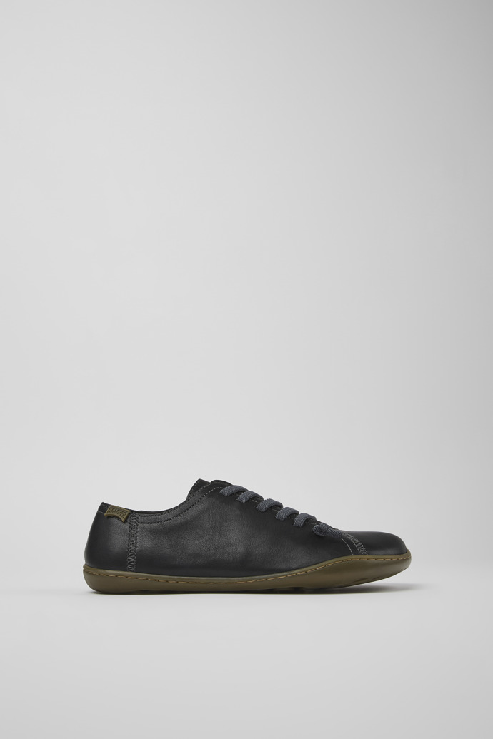 Side view of Peu Black Casual Shoes for Women