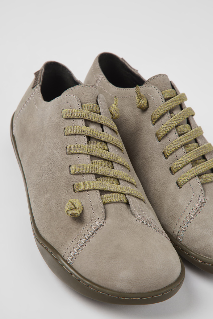 Close-up view of Peu Grey Casual Shoes for Women