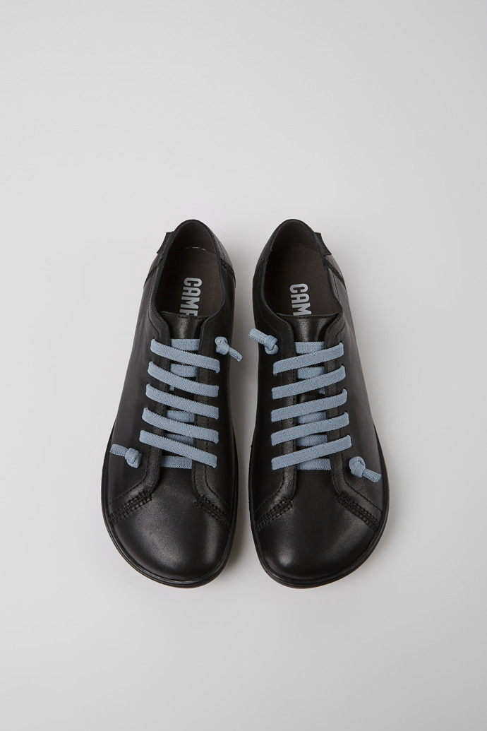Overhead view of Peu Black Casual Shoes for Women