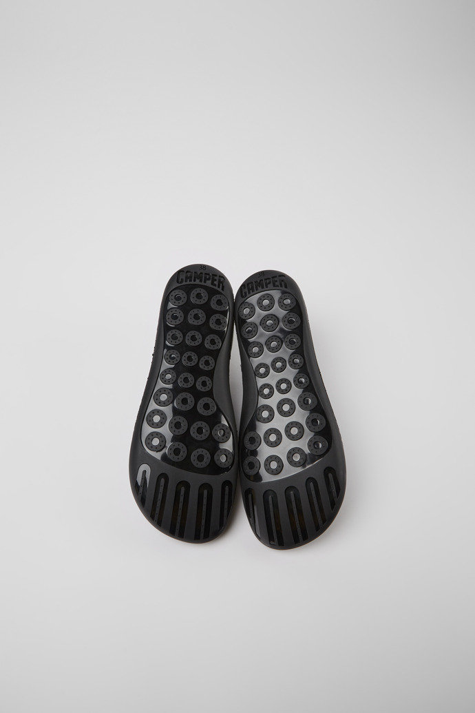 The soles of Peu Black Casual Shoes for Women