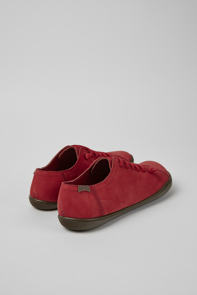 Back view of Peu Red Casual Shoes for Women