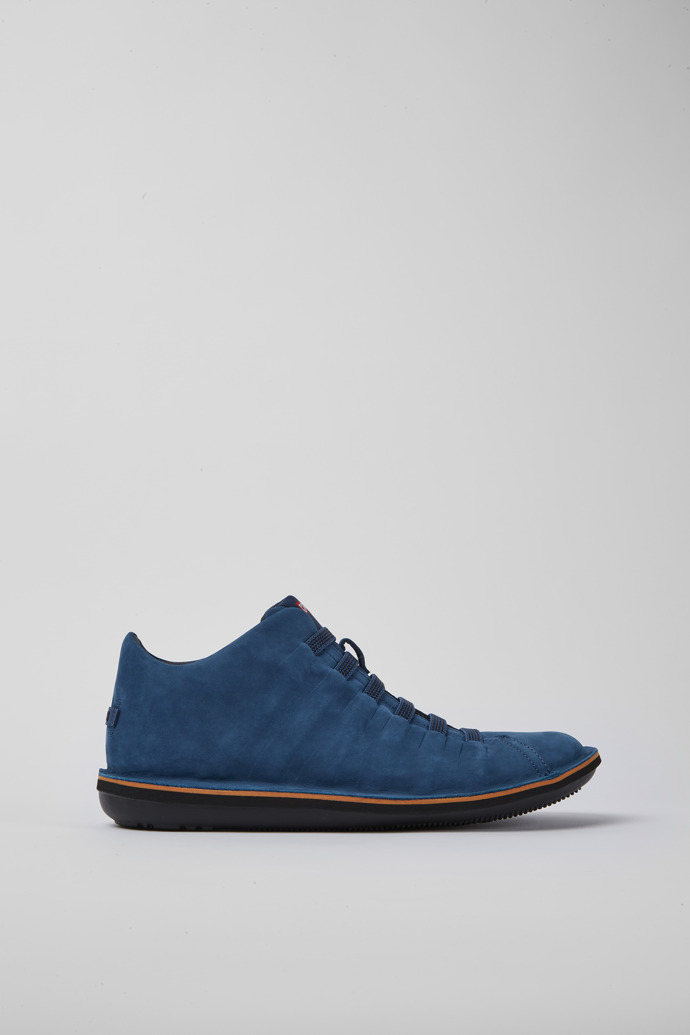 Beetle Sneakers de nobuk en color azul