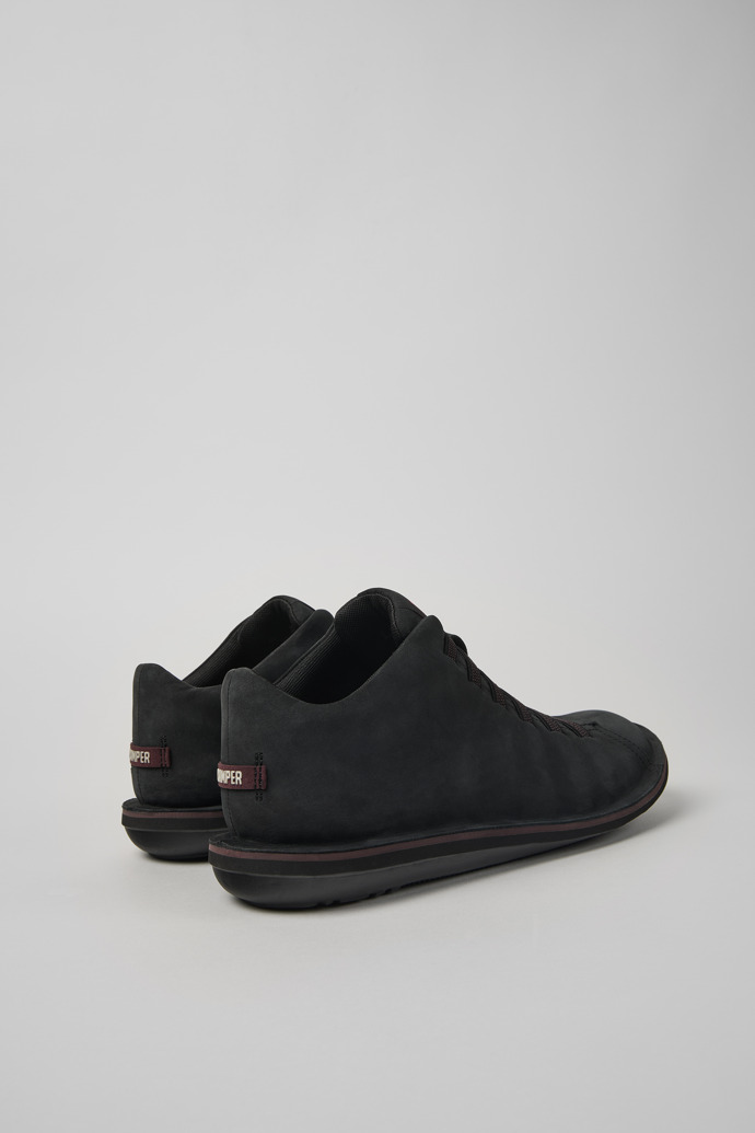 Beetle Sneakers de piel negra